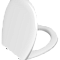 Сиденье для унитаза VitrA Universal (Универсал) 115-003-001, овальное белое дюропласт без микролифта фото 6