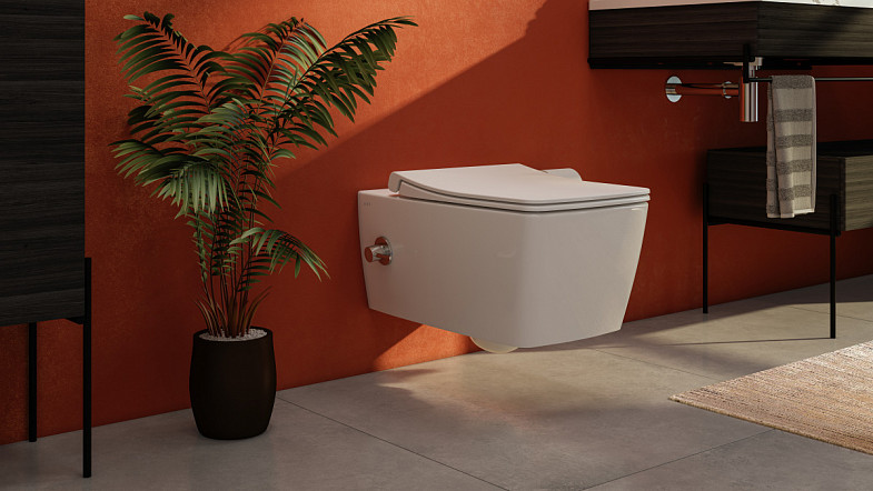 Сиденье для унитаза VitrA Metropole (Метрополь) 122-003-009, квадратное белое дюропласт, с микролифтом фото 4