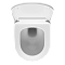 Подвесной унитаз VitrA Integra Round (Интегра Раунд) 7041B003-0075, безободковый, Rim-ex (Рим-экс), белый, санитарный фарфор, антибактериальное покрытие Hygiene (Хайджн) фото 10