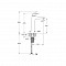 Смеситель для раковины VitrA Flow Round (Флоу Раунд) A42927EXP, однорычажный, хром, латунь фото 14