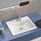 Встраиваемая сверху раковина VitrA S20 5465B003-0001, 55 x 45 см, прямоугольная, белая, антибактериальное покрытие Hygiene (Хайджн) фото 13