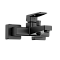 Смеситель настенный VitrA Root Square (Рут Скуэр) A4273736EXP, для ванны, однорычажный, матовый черный, латунь фото 10