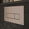 Кнопка смыва для инсталляции VitrA Root Square (Рут Скуэр) 740-2395, брашированный никель двойный смыв фото 10