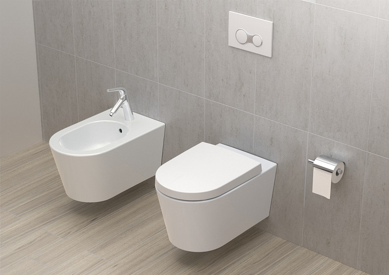 Смеситель для биде VitrA Flow Round (Флоу Раунд) A42302EXP, однорычажный, хром, латунь фото 2