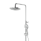 Душевая система VitrA Aquaheat (Аквахит) A47205EXP, с термостатическим смесителем и ручным душем, хром, латунь фото 13