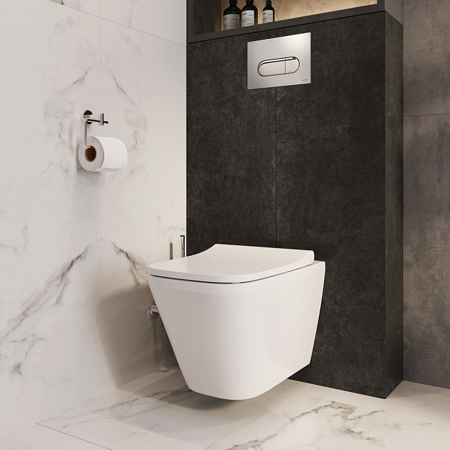 Сиденье для унитаза VitrA Shift (Шифт) 191-003-009, квадратное с закруглениями белое дюропласт, с микролифтом фото 21