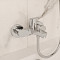 Смеситель настенный VitrA Flow Round (Флоу Раунд) A43057EXP1, для ванны, однорычажный, хром, латунь фото 12