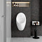 Писсуар VitrA Arkitekt Urinal (Аркитект Уринал) 5999B003-5556, настенный, белый с сенсором, антибактериальное покрытие Hygiene (Хайджн) фото 10