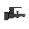 Смеситель настенный VitrA Root Square (Рут Скуэр) A4273736EXP, для ванны, однорычажный, матовый черный, латунь фото 11