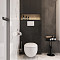 Подвесной унитаз VitrA Memoria (Мемория) 5885B403-0101 без сиденья, безободковый, Rim-ex (Рим-экс), белый, санитарный фарфор, антибактериальное покрытие Hygiene + Clean (Хайджн + Клин) фото 12
