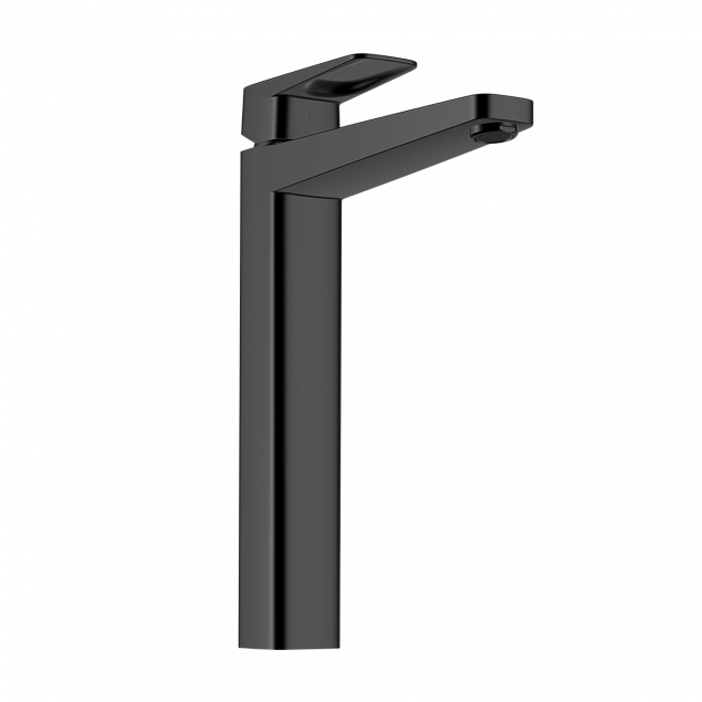 Смеситель для раковины VitrA Root Square (Рут Скуэр) A4273336EXP, однорычажный, матовый черный, латунь фото 3