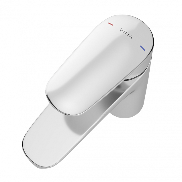 Смеситель для раковины VitrA Flow Round (Флоу Раунд) A42925EXP, однорычажный, хром, латунь фото 2