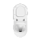 Подвесной унитаз VitrA Sento (Сенто) 7878B003-0075, безободковый смыв торнадо QuantumFlush (КвантумФлаш), белый, санитарный фарфор, антибактериальное покрытие Hygiene (Хайджн) фото 11