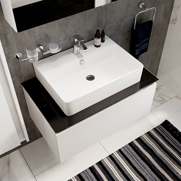 Смеситель для раковины VitrA Flow Round (Флоу Раунд) A42923EXP1, однорычажный, хром, латунь фото 5