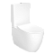 Унитаз-компакт напольный VitrA Sento (Сенто) 9830B003-7203, с сиденьем микролифт, белый, санитарный фарфор, антибактериальное покрытие Hygiene (Хайджн) фото 9
