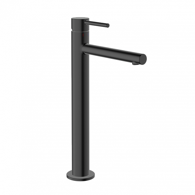 Смеситель для раковины-чаши VitrA Origin (Ориджин) A4255836, однорычажный, матовый черный, латунь фото 1