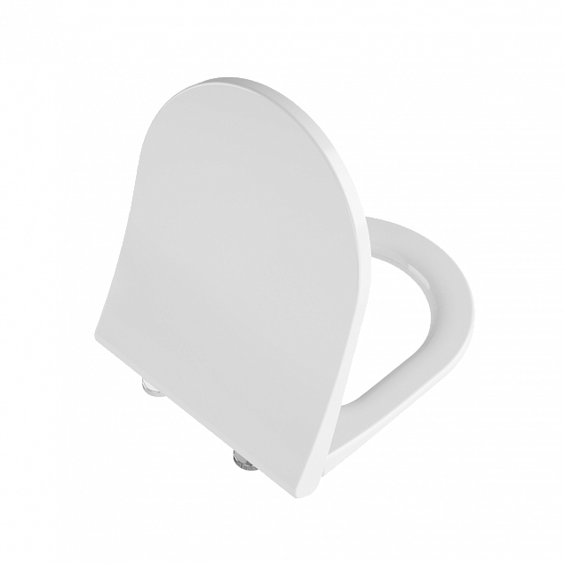 Сиденье для унитаза VitrA Integra (Интегра) 131-003-009, круглое белое дюропласт, с микролифтом фото 1