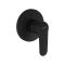 Встроенный смеситель Root Round для душа, матовый черный фото 9