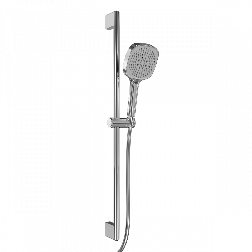 Душевая стойка VitrA Core Square (Кор Скуэр) A45917EXP, с ручным душем, без смесителя, хром