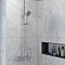 Душевая система VitrA Base Round (Бейс Раунд) A47303EXP, с термостатическим смесителем и ручным душем, хром, латунь фото 15