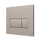 Кнопка смыва для инсталляции VitrA Root Square (Рут Скуэр) 740-2395, брашированный никель двойный смыв фото 9