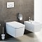 Metropole Rim-Ex Подвесной безободковый унитаз 56 см с функциями VitrAflush и VitrAfresh безободковый, с емкостью для чистящей жидкости фото 11