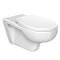 Подвесной унитаз VitrA Conforma (Конформа) 5810B003-6234, безободковый дюропласт, белый глянец санитарный фарфор, антибактериальное покрытие Hygiene (Хайджн) фото 9