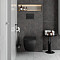 Подвесной унитаз VitrA Sento (Сенто) 7748B083-0101, безободковый, Rim-ex (Рим-экс), матовый черный, санитарный фарфор, антибактериальное покрытие Hygiene (Хайджн) фото 12