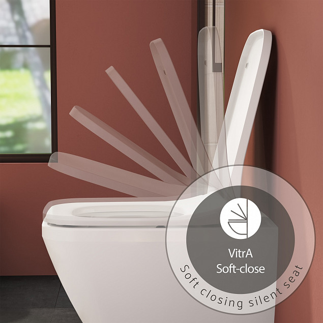 Сиденье для унитаза VitrA Universal квадратное с закруглениями фото 8