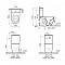 Унитаз-компакт напольный VitrA Sento (Сенто) 9830B003-7203, с сиденьем микролифт, белый, санитарный фарфор, антибактериальное покрытие Hygiene (Хайджн) фото 15