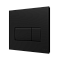 Кнопка смыва для инсталляции VitrA Root Square (Рут Скуэр) 740-2311, матовая черная двойный смыв фото 9