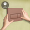 Кнопка смыва для инсталляции VitrA Root Square (Рут Скуэр) 740-2340, мягкая медь глянец двойный смыв фото 13