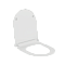 Сиденье для унитаза VitrA Universal (Универсал) 801-003-019, белое дюропласт быстросъемное фото 7