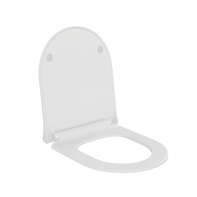 Сиденье для унитаза VitrA Universal (Универсал) 801-003-019, белое дюропласт быстросъемное фото 3