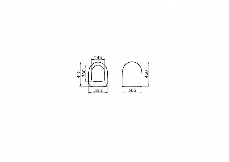 Сиденье для унитаза VitrA Sento (Сенто) 86-003-009, круглое белое дюропласт, с микролифтом фото 11