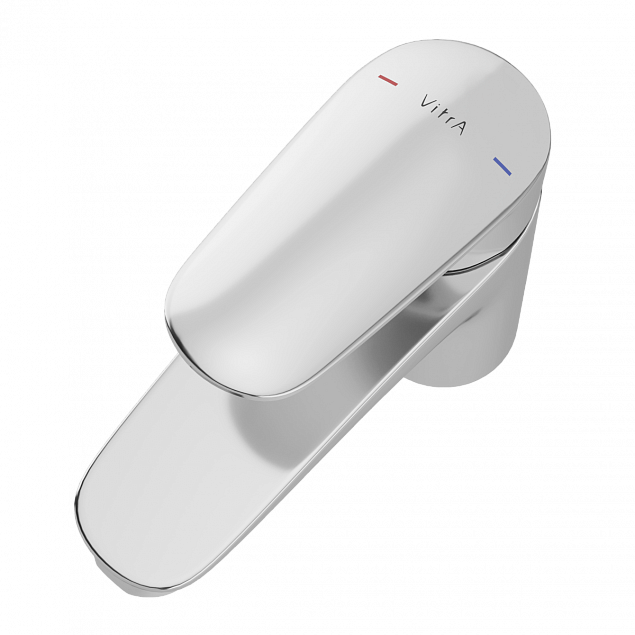 Смеситель для раковины VitrA Flow Round (Флоу Раунд) A42923EXP1, однорычажный, хром, латунь фото 2