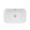 Раковина чаша VitrA Geo (Гео) 7425B003-0012, 60 x 39 см, накладная, белая, антибактериальное покрытие Hygiene (Хайджн) фото 11