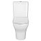 Унитаз-компакт напольный VitrA Zentrum (Зентрум) 9824B003-7219, с сиденьем микролифт, белый, санитарный фарфор, антибактериальное покрытие Hygiene (Хайджн) фото 10