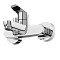 Смеситель настенный VitrA Flow Round (Флоу Раунд) A43057EXP1, для ванны, однорычажный, хром, латунь фото 10