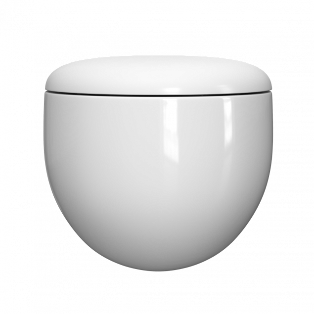 Подвесной унитаз VitrA Memoria (Мемория) 5885B403-0101, безободковый, Rim-ex (Рим-экс), белый, санитарный фарфор, антибактериальное покрытие Hygiene + Clean (Хайджн + Клин) фото 2