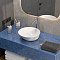 Раковина чаша VitrA Geo (Гео) 7421B003-0016, 38 x 38 см, накладная, белая, антибактериальное покрытие Hygiene (Хайджн) фото 13