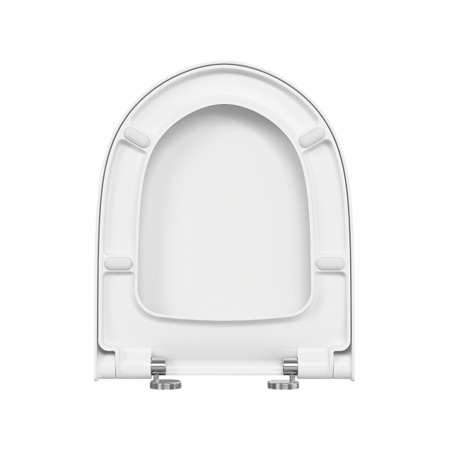 Сиденье для унитаза VitrA Sento (Сенто) 86-003-009, круглое белое дюропласт, с микролифтом фото 2