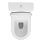 Унитаз-компакт напольный VitrA Zentrum (Зентрум) 9012B003-7202, с сиденьем без микролифта, белый, санитарный фарфор, антибактериальное покрытие Hygiene (Хайджн) фото 11