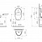Писсуар VitrA Arkitekt Urinal (Аркитект Уринал) 5999B003-5556, настенный, белый с сенсором, антибактериальное покрытие Hygiene (Хайджн) фото 12