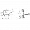 Смеситель настенный VitrA Root Round (Рут Раунд) A4272534EXP, для ванны, однорычажный, брашированный никель, латунь фото 14