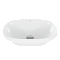 Встраиваемая сверху раковина VitrA Frame (Фрейм) 5652B403-0016, 56 x 39 см, овал, белая, антибактериальное покрытие Hygiene + Clean (Хайджн + Клин) фото 9