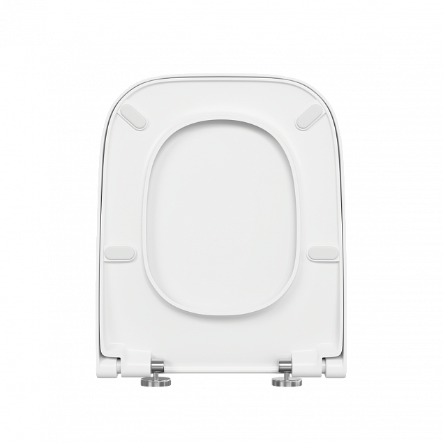Инсталляция с унитазом VitrA Shift (Шифт) 9855B003-7206, комплект 4 в 1, с сиденьем микролифт, безободковый, Rim-ex (Рим-экс), цвет клавиши хром фото 10