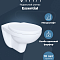 VitrA Essential комплект подвесного унитаза 4 в 1 (унитаз, инсталляция, панель смыва, сиденье) фото 23