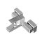 Настенный смеситель для ванны VitrA Minimax Square (Минимакс Скуэр) A43520EXP, однорычажный, хром, латунь фото 9