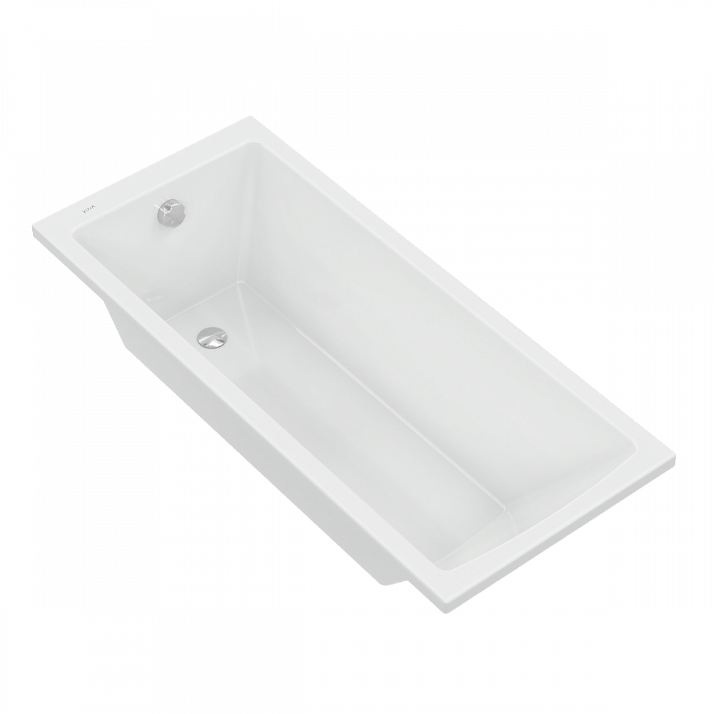 Ванна VitrA Neon (Неон) 52280001000, 170 x 75 см, акриловая, прямоугольная, белая